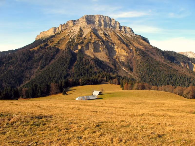 Une belle vue de Chamechaude
